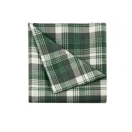 WOOLRICH Tasha Flannel Sheet Set, Green - King WR20-1794